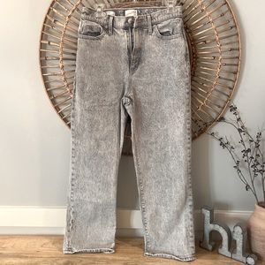 Universal thread vintage straight gray washed jeans
